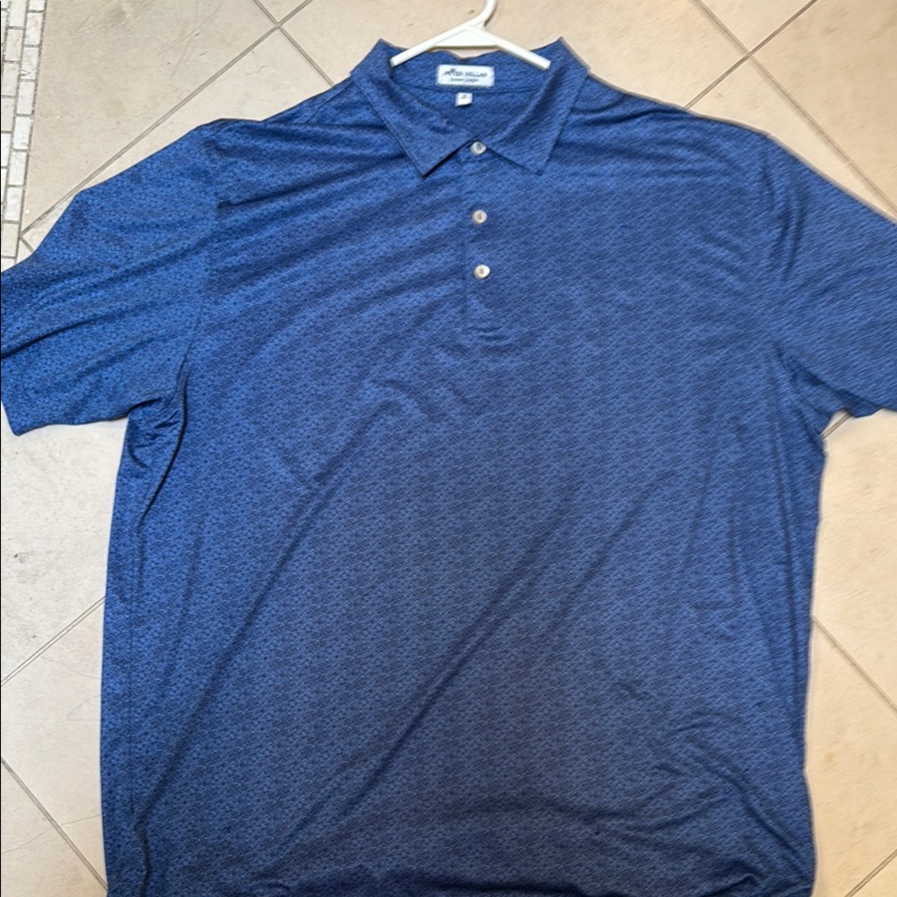 TPC Scottsdale Peter Millar Blue XL polo